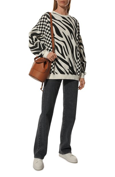 Хлопковый свитшот R13, арт. R13WK004-001NN, фото 2