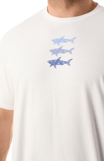 Хлопковая футболка PAUL&SHARK, арт. 25411005/3XL, фото 5