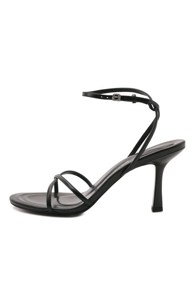 Кожаные босоножки dahlia 85 ALEXANDER WANG, арт. 30222S018, фото 4
