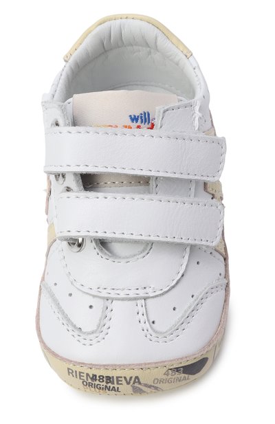 Кожаные пинетки lucy PREMIATA WILL BE, арт. 23CU0032-V/BABY V-LUCY V/16, фото 4