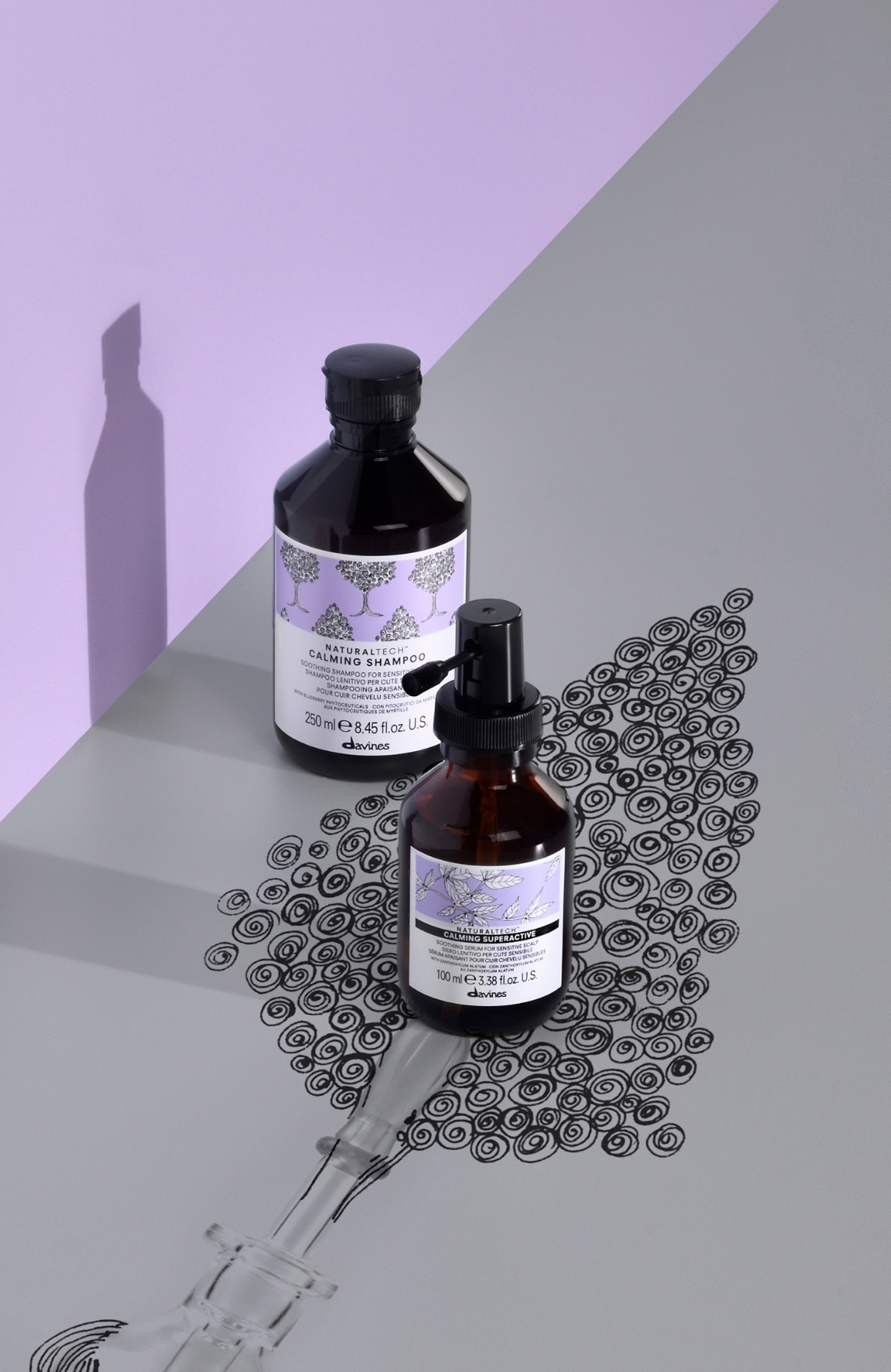Успокаивающая сыворотка calming superactive (100ml) DAVINES, арт. 71225, фото 2