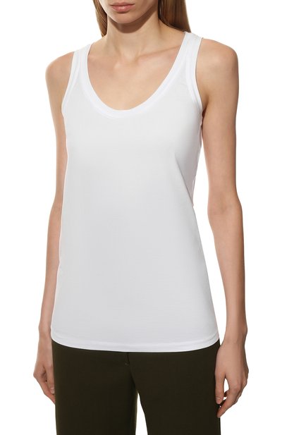 Хлопковая майка BRUNELLO CUCINELLI, арт. M0T18B0150, фото 3