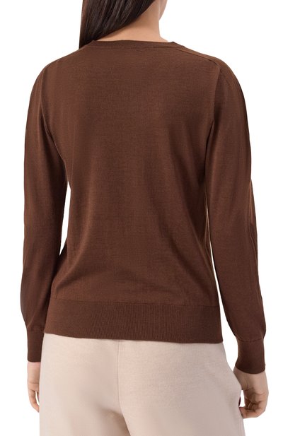 Пуловер из кашемира и шелка KITON, арт. D5971207034, фото 4