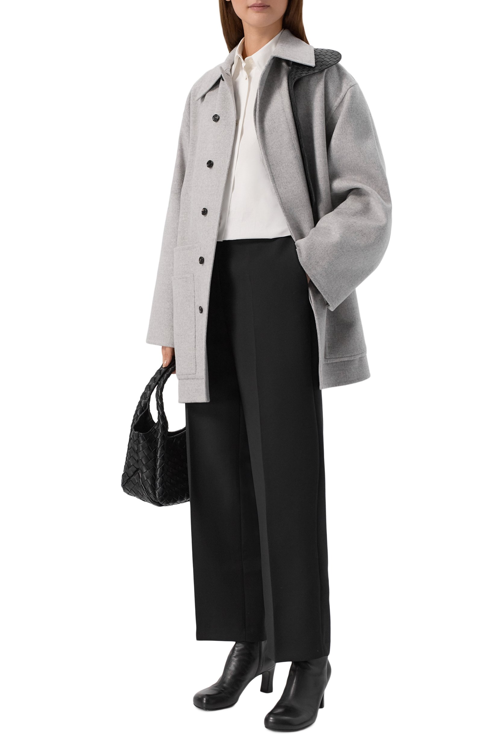Пальто из шерсти и кашемира BOTTEGA VENETA, арт. 871398/V6NZ0, фото 2