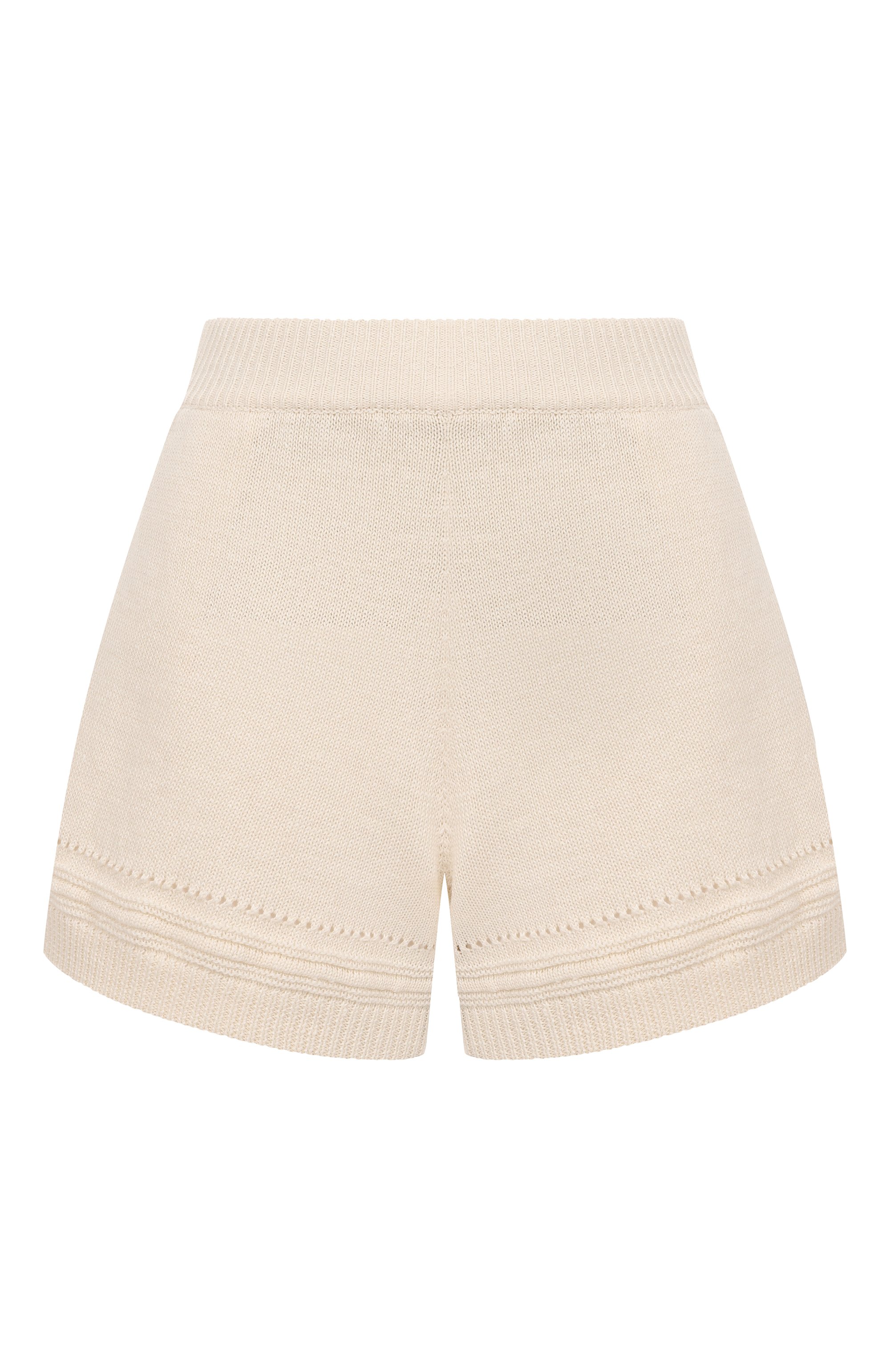 Шорты изо льна и хлопка MVST кремового цвета по цене 82700 руб., арт. WS61-617MU, фото 1 Шорты изо льна и хлопка MVST, арт. WS61-617MU, фото 1