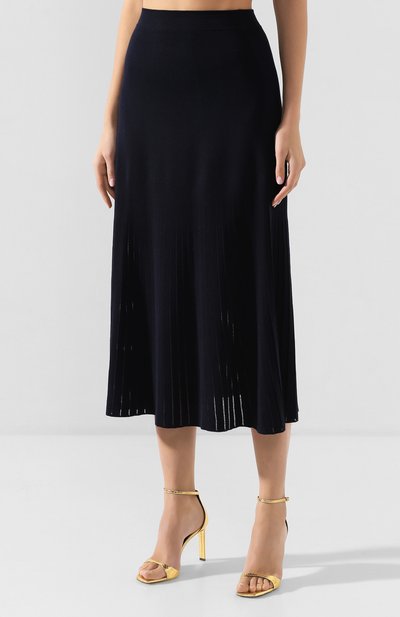 Юбка из смеси шелка и хлопка LORO PIANA, арт. FAI9429, фото 3