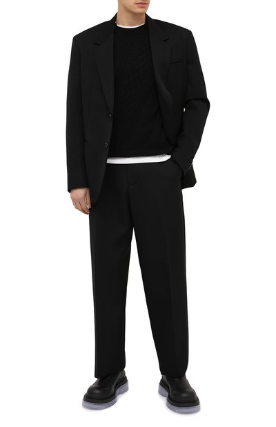 Шерстяные брюки BOTTEGA VENETA, арт. 629632/VKIS0, фото 2