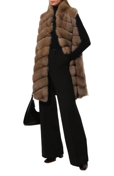 Жилет из кашемира и меха соболя FURLAND, арт. 0203412610012200007, фото 2