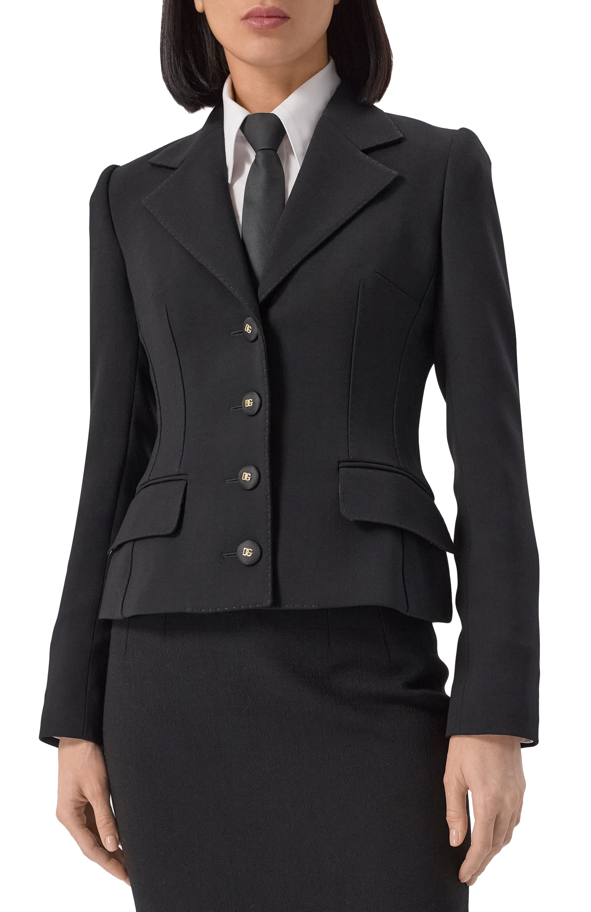 Шерстяной жакет DOLCE & GABBANA, арт. F27DST/GDCSX, фото 3