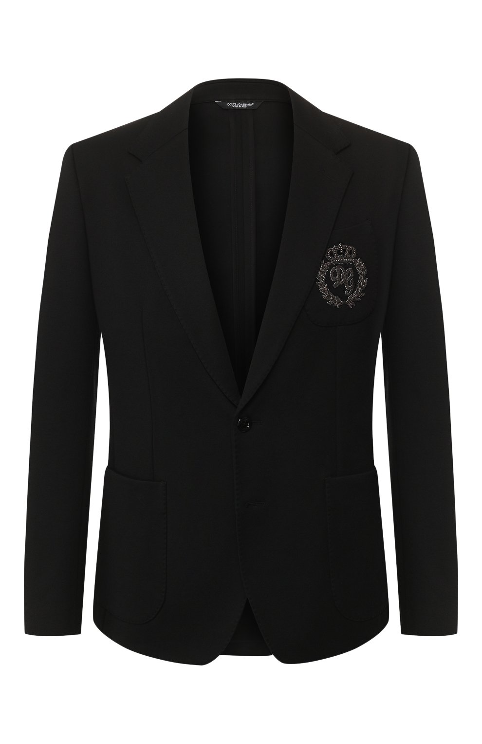 Хлопковый пиджак DOLCE & GABBANA, арт. G2NW6Z/FUGJM, фото 1
