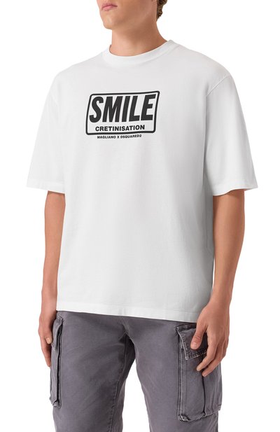 Хлопковая футболка dsquared2 x magliano DSQUARED2, арт. S71GD1595/D20020, фото 3