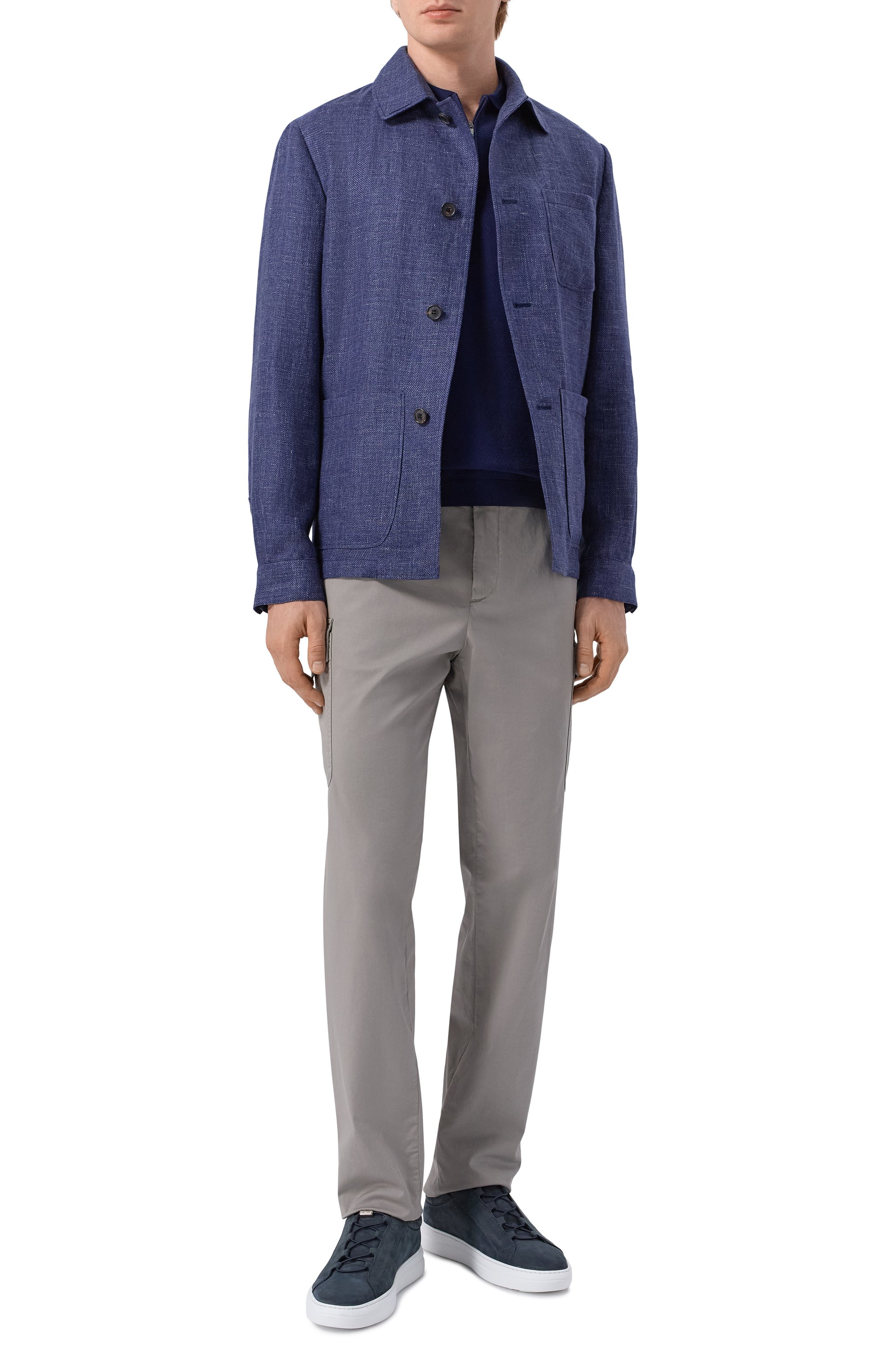 Хлопковое поло CORNELIANI, арт. 27G514/2725018, фото 2