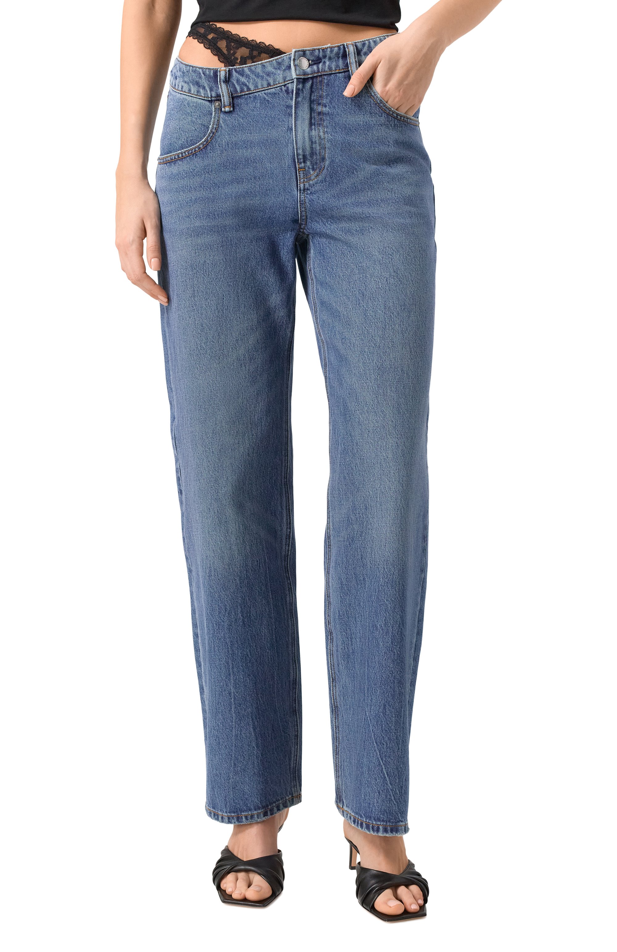 Джинсы ALEXANDER WANG, арт. 4DC1254612, фото 3