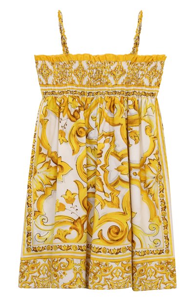 Хлопковый сарафан DOLCE & GABBANA, арт. L53DM9/G7J6K/2-6, фото 2