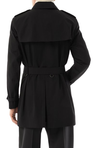 Хлопковый тренч BURBERRY, арт. 8079389, фото 4