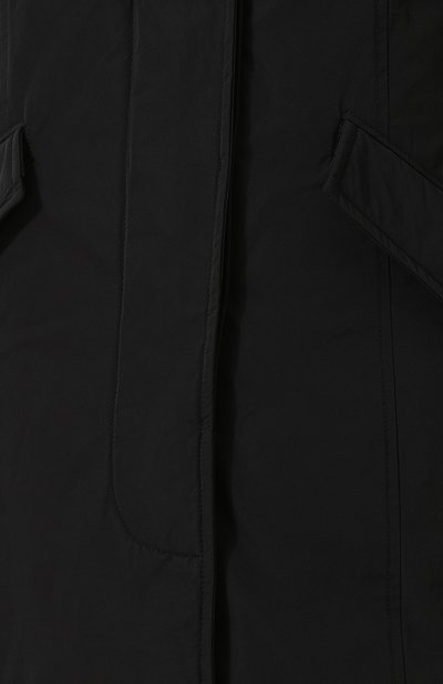 Парка с меховой отделкой капюшона WOOLRICH черного цвета по цене 82350 руб., арт. WWCPS2604/CF40, фото 5 Парка с меховой отделкой капюшона WOOLRICH, арт. WWCPS2604/CF40, фото 5