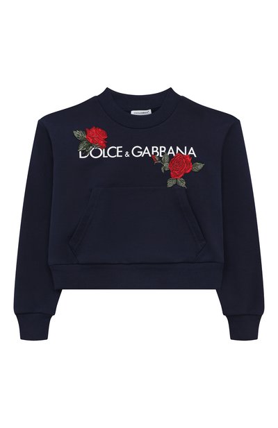 Хлопковый свитшот DOLCE & GABBANA, арт. L5JW9A/G7J7V/2-6