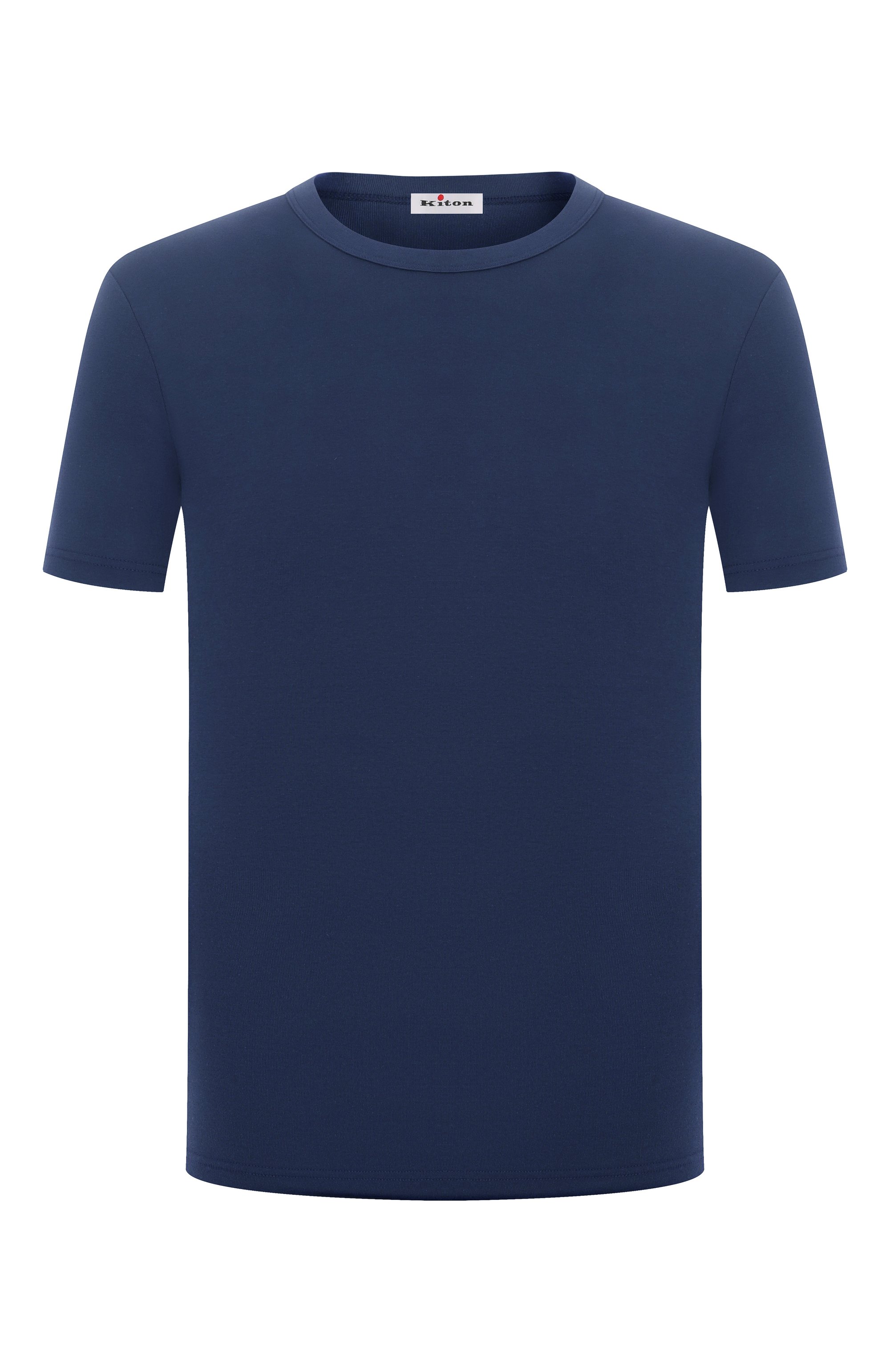 Хлопковая футболка KITON, арт. UNWM008K0275H03, фото 1