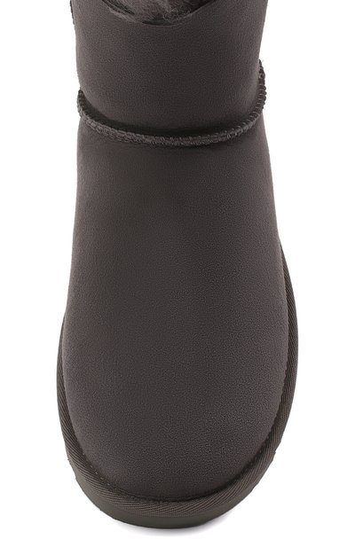Замшевые сапоги bailey bow UGG серого цвета по цене 23650 руб., арт. 1016501_GREY, фото 5 Замшевые сапоги bailey bow UGG, арт. 1016501_GREY, фото 5