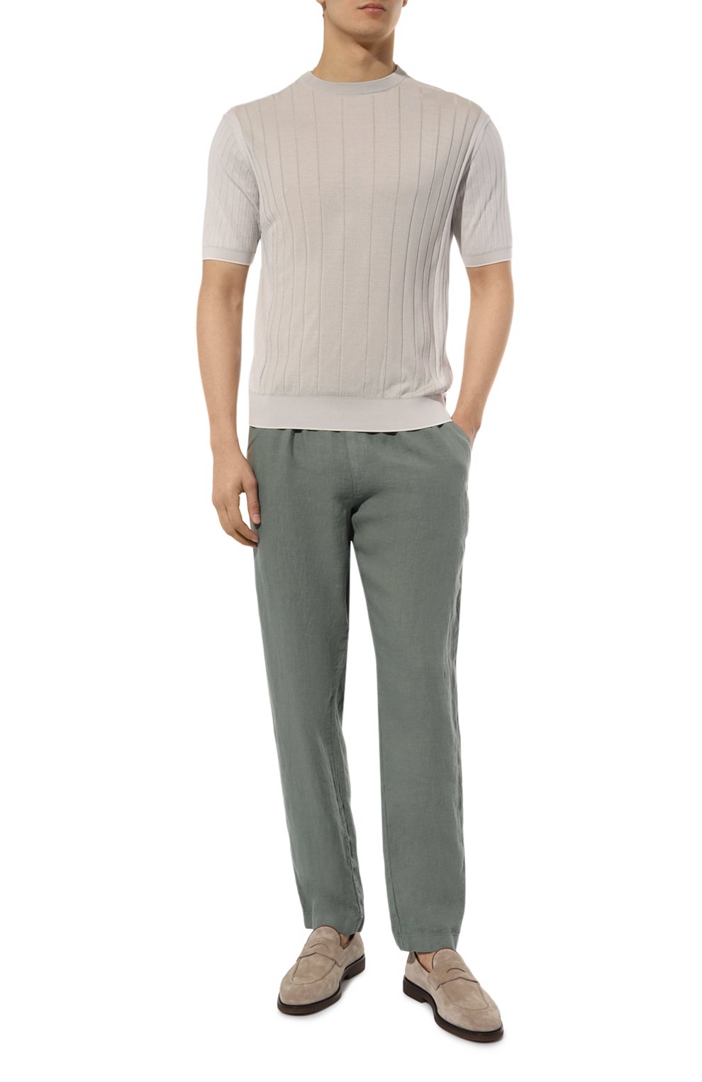 Джемпер из хлопка и шелка STEFANO RICCI, арт. K212020G10/F24190, фото 2