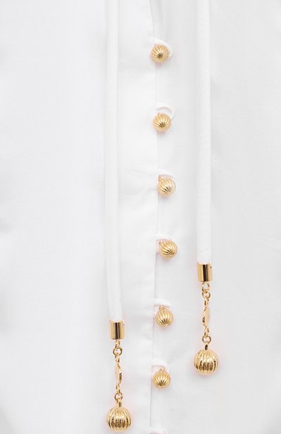 Хлопковая блузка LANVIN, арт. RW-T00010-4408-E21, фото 5