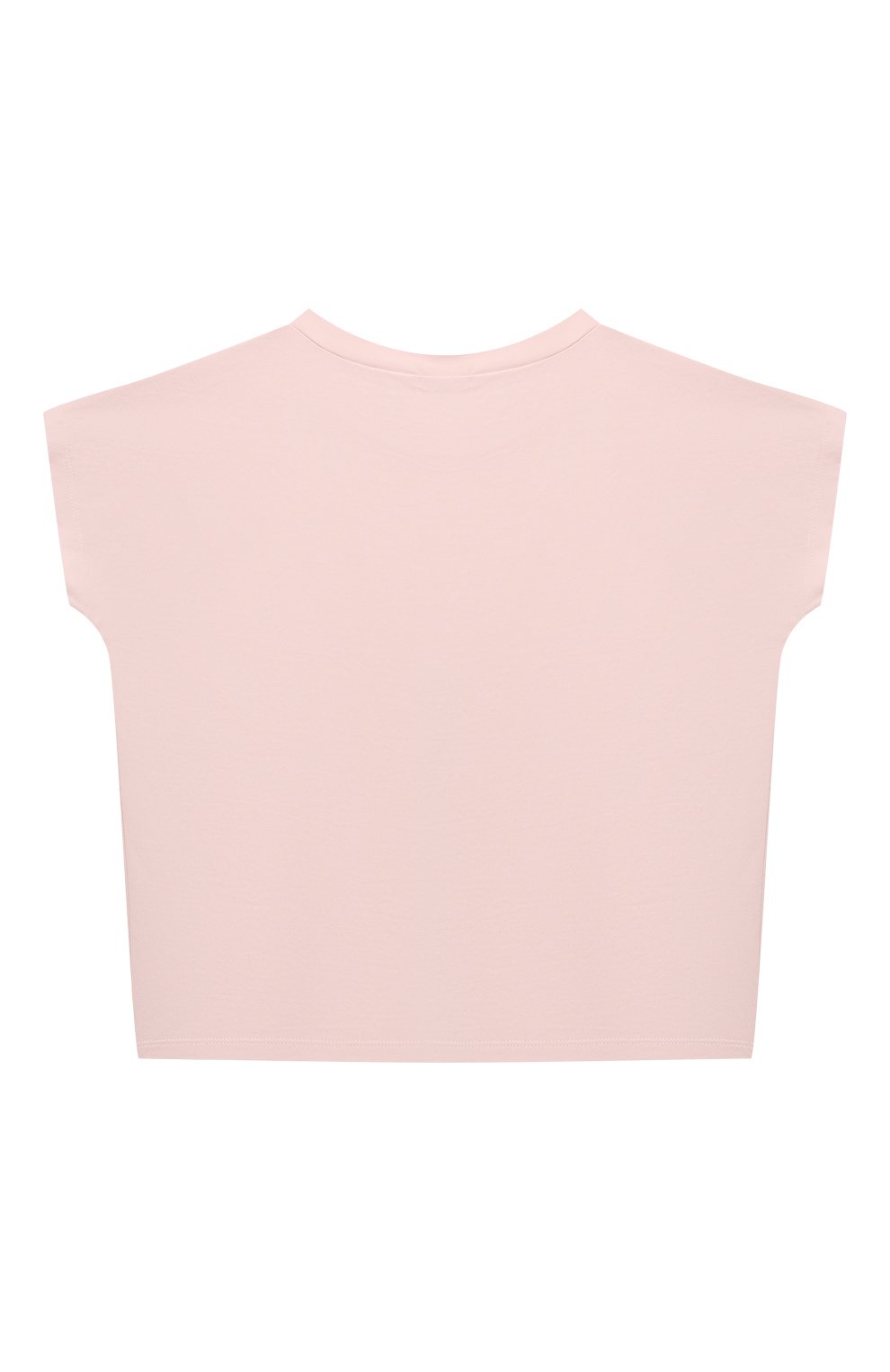 Хлопковая футболка BILLIEBLUSH светло-розового цвета по цене 3960 руб., арт. U20086, фото 2 Хлопковая футболка BILLIEBLUSH, арт. U20086, фото 2