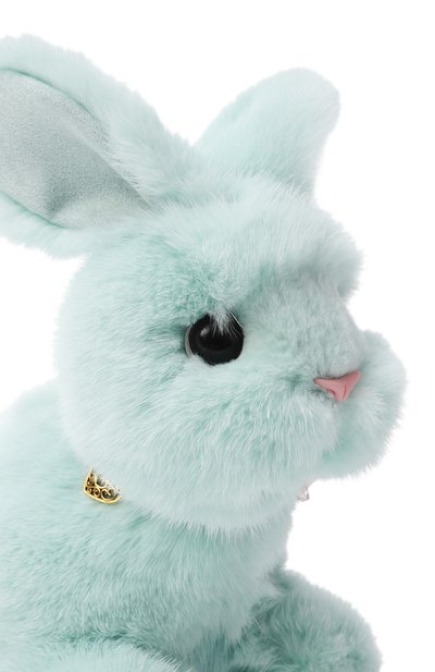 Мягкая игрушка кролик из норки CAROLON, арт. МИ-25-ПД-02, фото 4