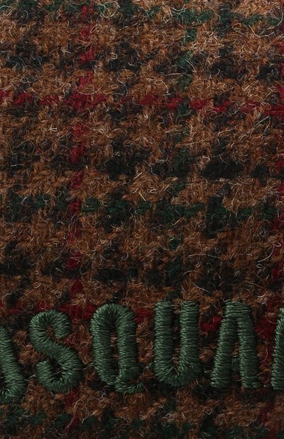 Шерстяное кепи DSQUARED2 коричневого цвета по цене 22200 руб., арт. HAM0036 01W04523, фото 4 Шерстяное кепи DSQUARED2, арт. HAM0036 01W04523, фото 4