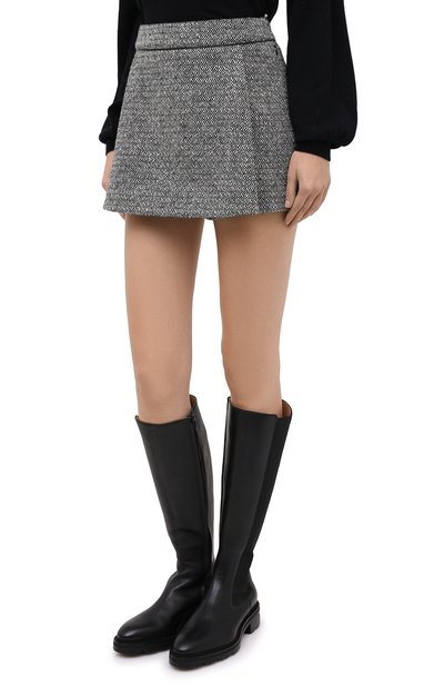 Шерстяные шорты VALENTINO, арт. UB0RA6W52NS, фото 4