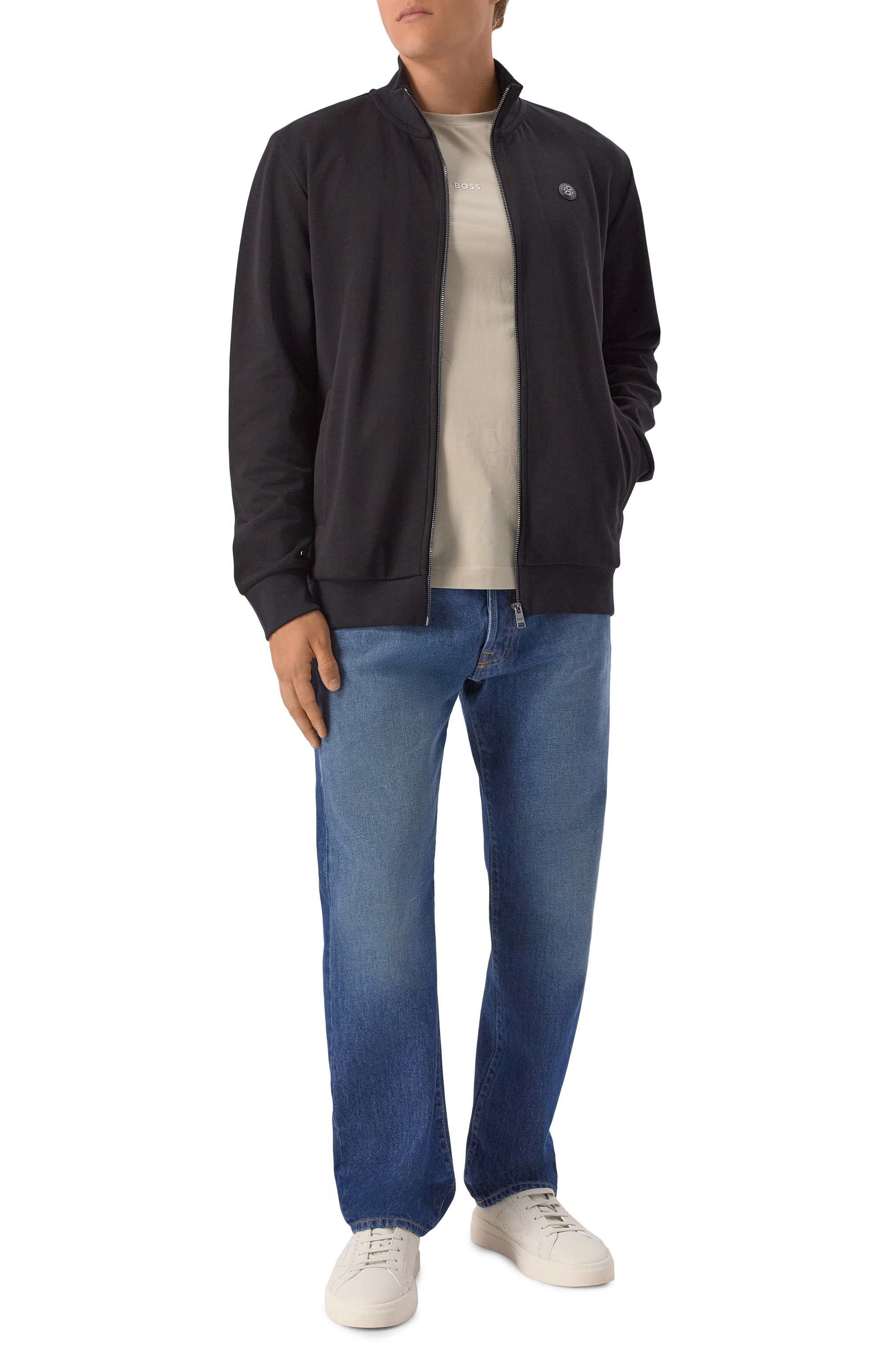 Хлопковая футболка BOSS ORANGE, арт. 50473278, фото 2