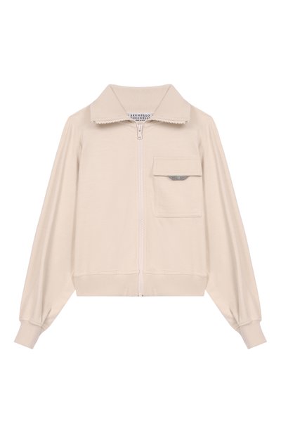 Хлопковая толстовка BRUNELLO CUCINELLI, арт. BH827E859B