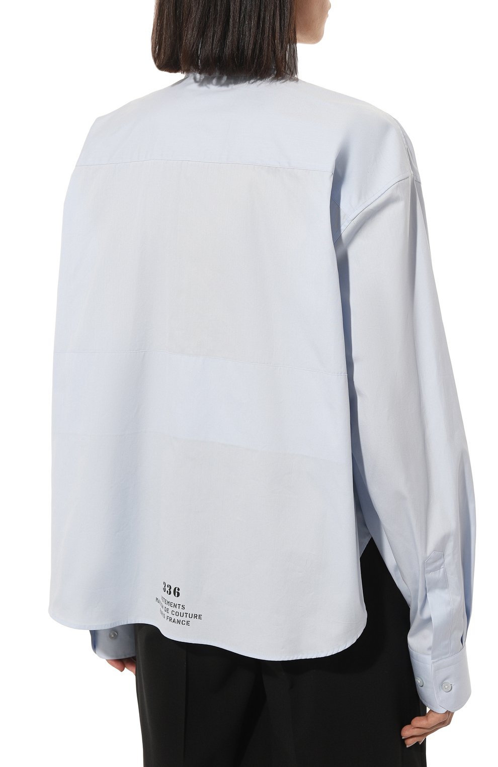 Хлопковая рубашка VETEMENTS, арт. UE63SH461B, фото 4
