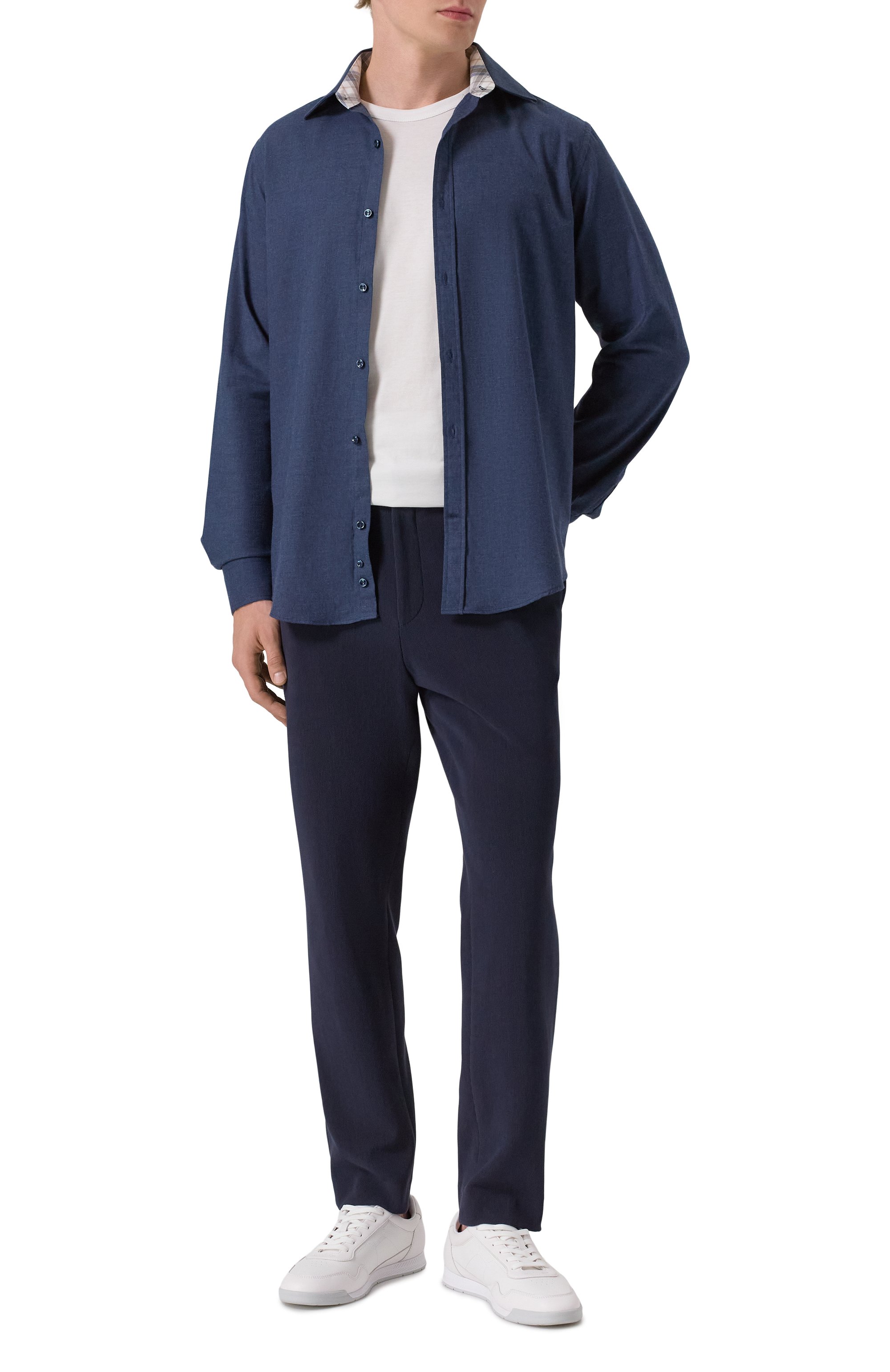 Хлопковая рубашка PAUL&SHARK, арт. 15313063CF, фото 2