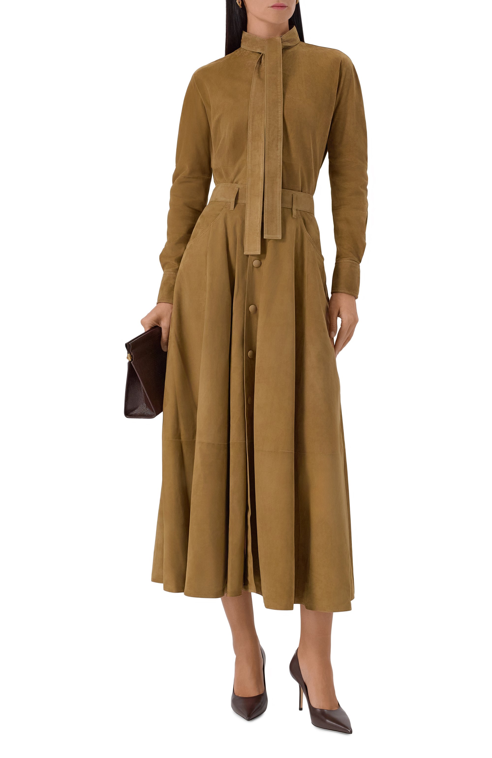 Замшевая рубашка PETAR PETROV, арт. F25LB5/SUEDE, фото 2