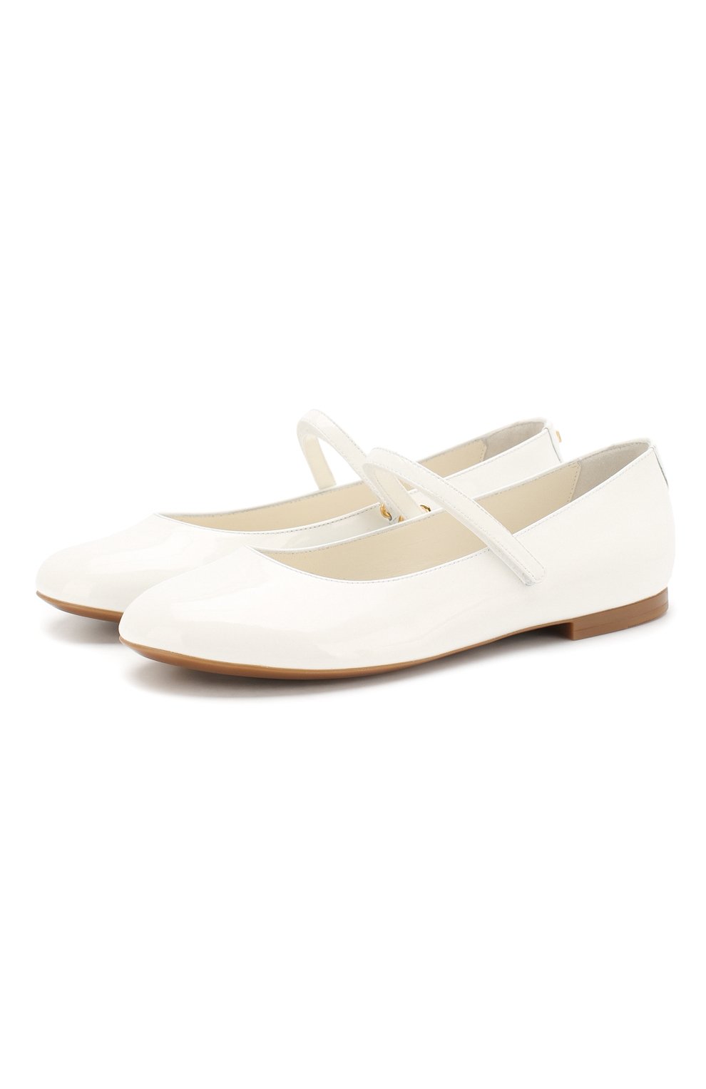 Балетки из лаковой кожи DOLCE & GABBANA, арт. D10699/A1328/37-39, фото 1