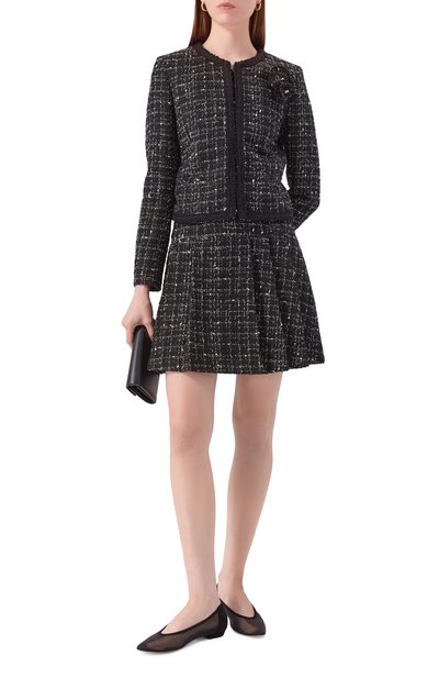 Комбинированные балетки GIANVITO ROSSI, арт. G22332.10RIC.RSCNENE, фото 3