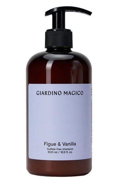 Бессульфатный шампунь с пептидами шелка figue & vanilla (500ml) GIARDINO MAGICO, арт. 4640200322852, фото 1