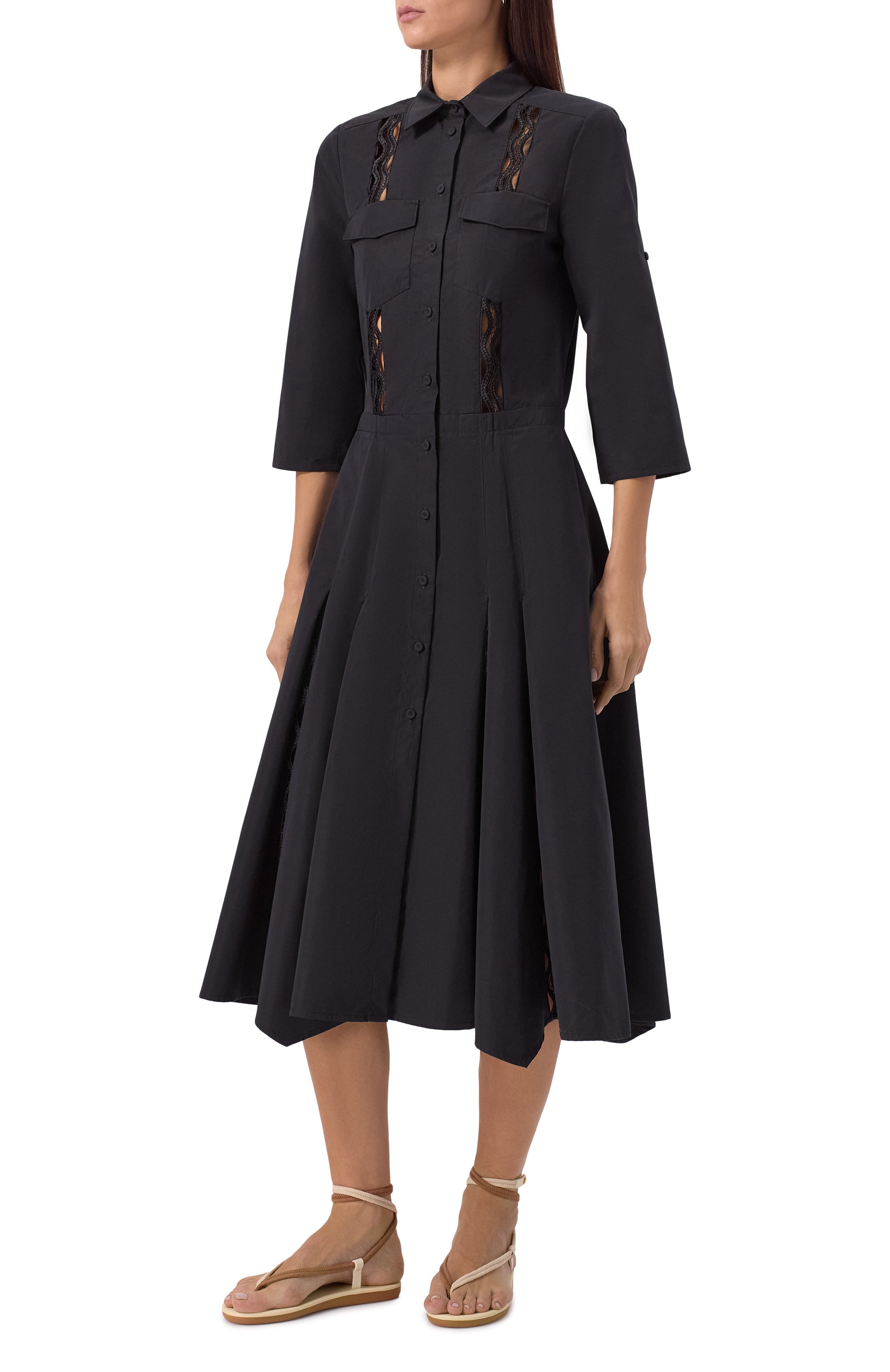 Хлопковое платье BEATRICE .B, арт. 25FE6465P0P23, фото 3