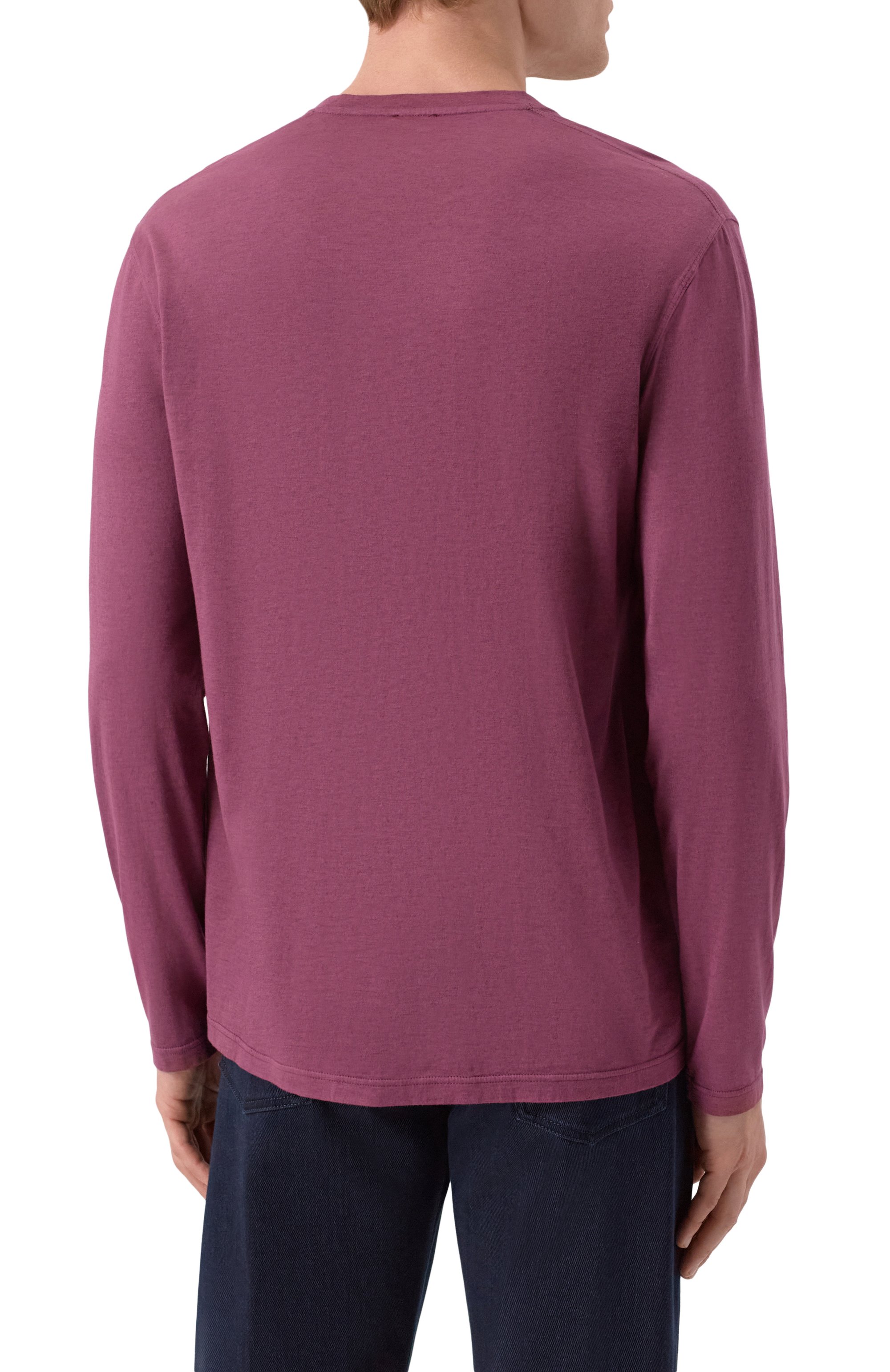 Лонгслив из хлопка и кашемира KITON, арт. UMK073510, фото 4