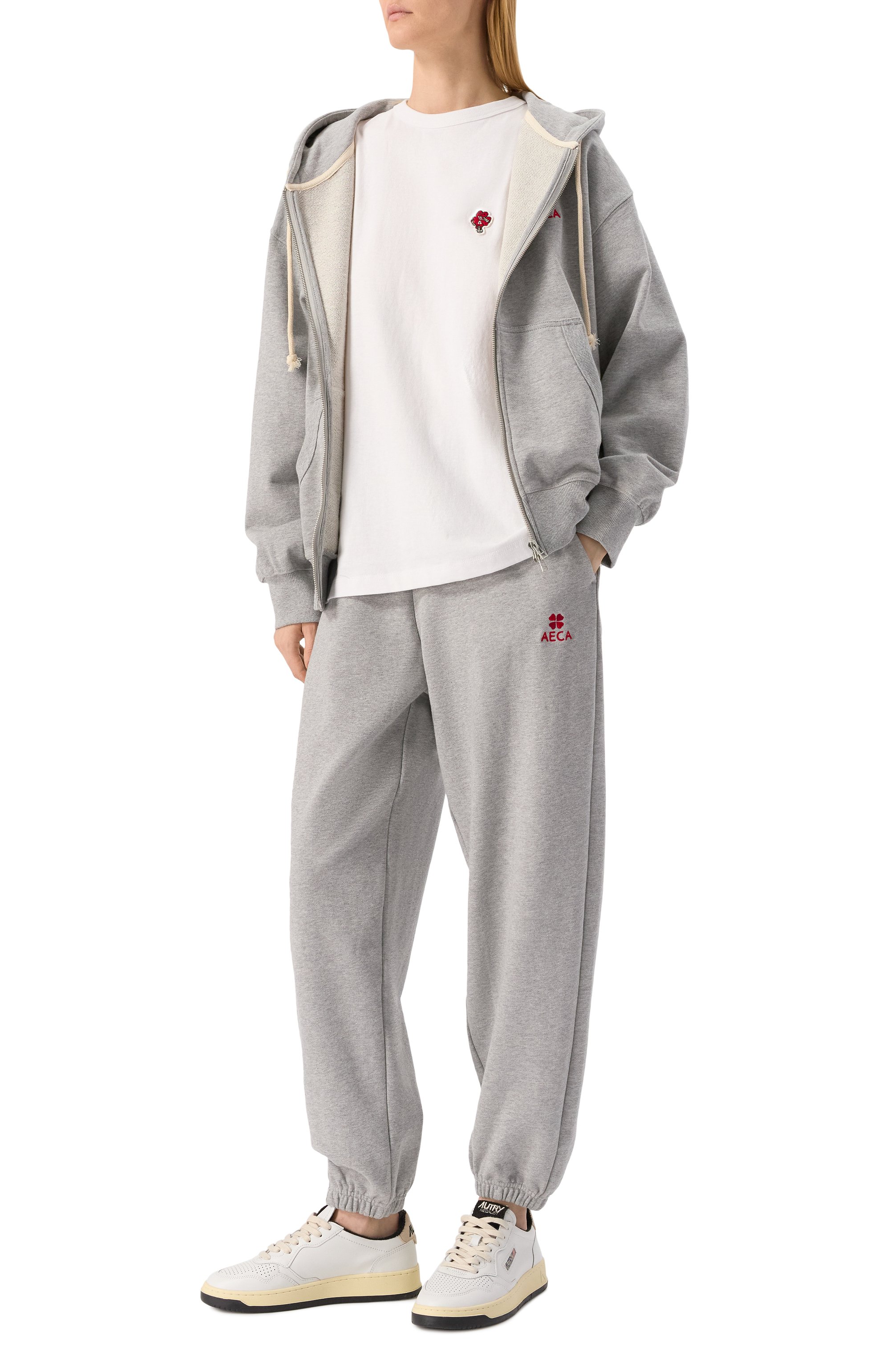 Хлопковая футболка AECA WHITE, арт. AWCMSSBDTTSST003C0.WHITE (M), фото 2