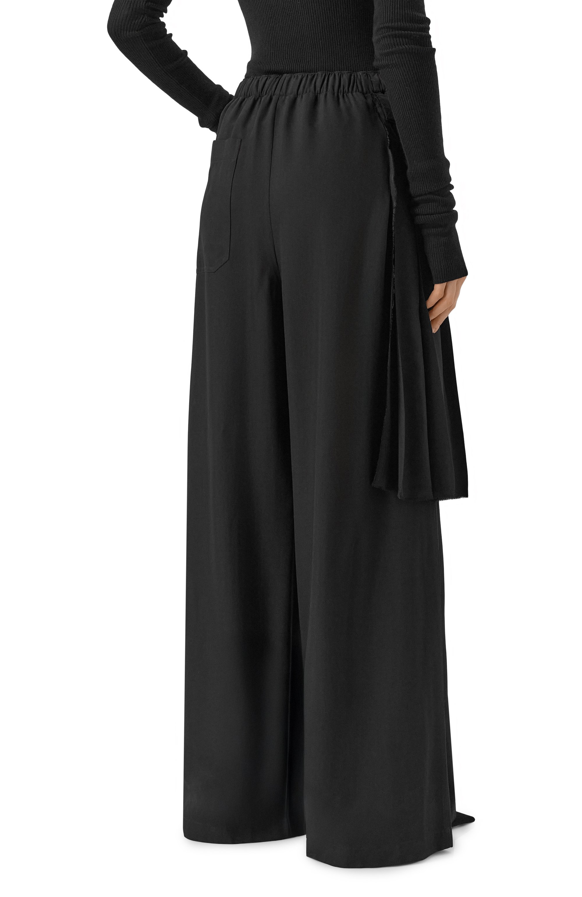 Брюки из вискозы и шерсти ANN DEMEULEMEESTER, арт. B0013605/FA556, фото 4