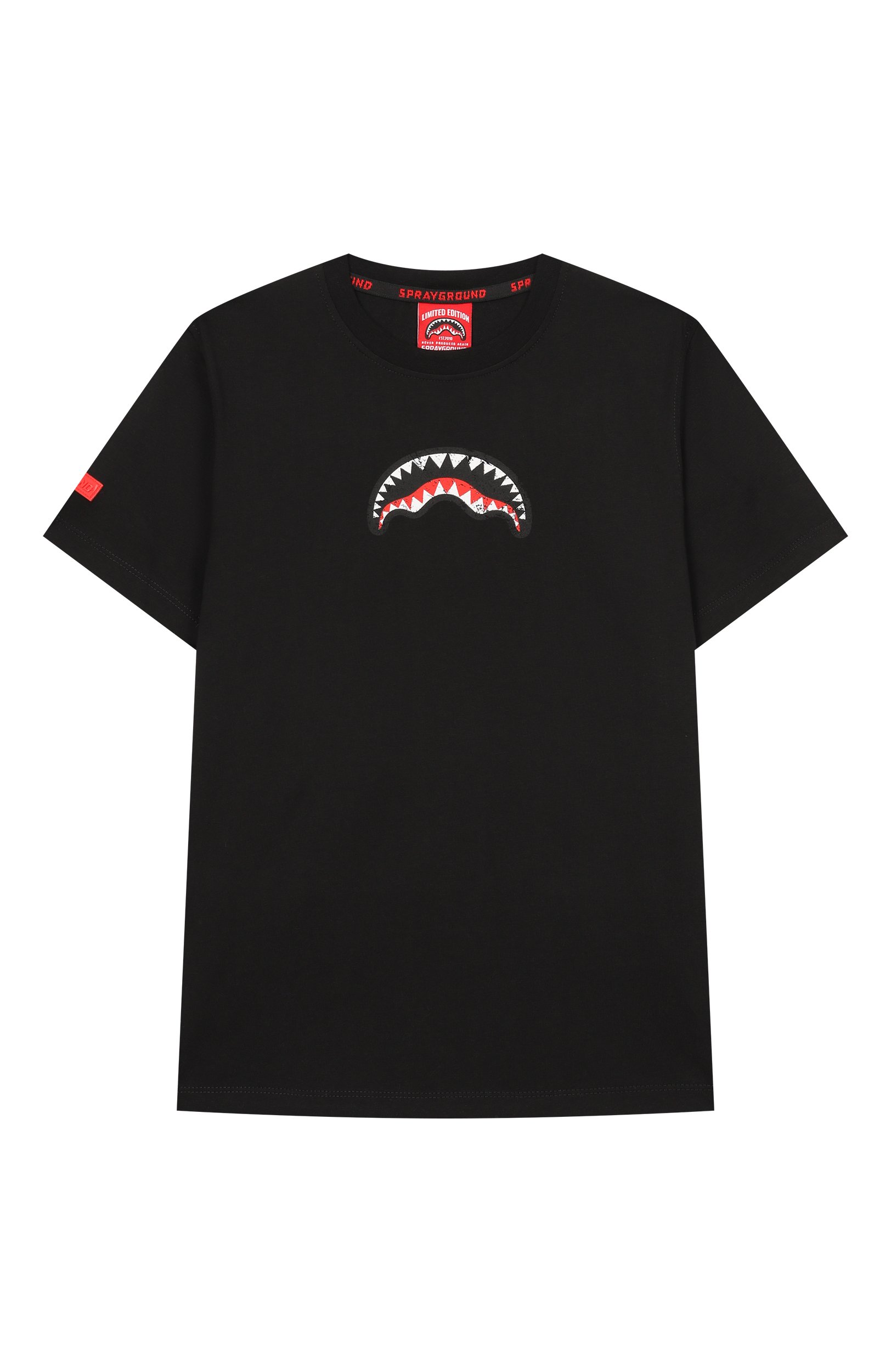 Хлопковая футболка SPRAYGROUND, арт. SPY1515BLK/CREATIVE DEPT. REGULAR T-SHIRT BLK, фото 1