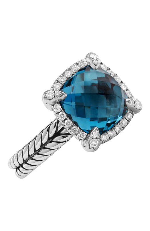 Кольцо David Yurman R12747DSSAIBDI Бесцветный R12747DSSAIBDI