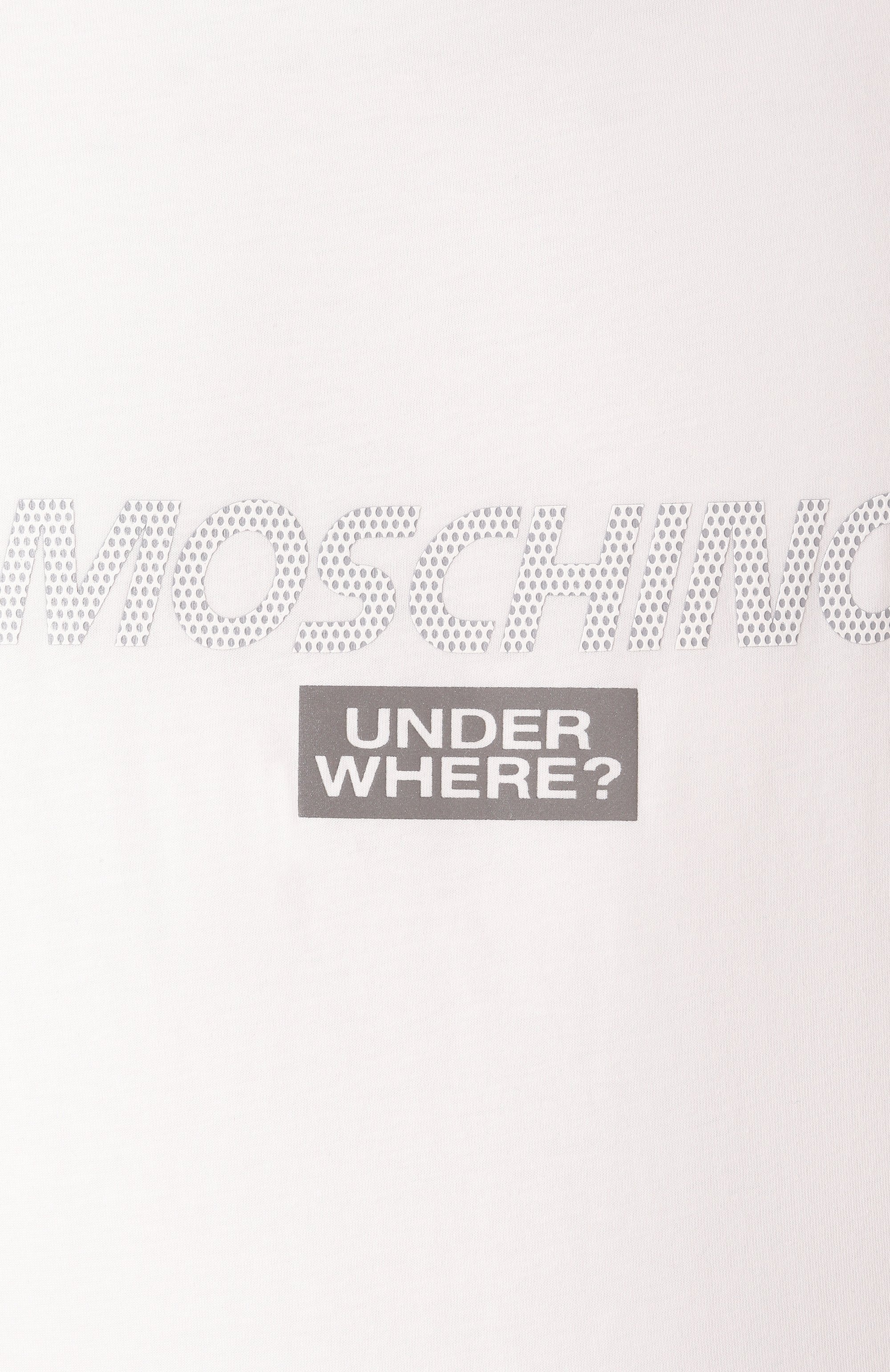 Хлопковая футболка MOSCHINO, арт. A0707/4305, фото 6