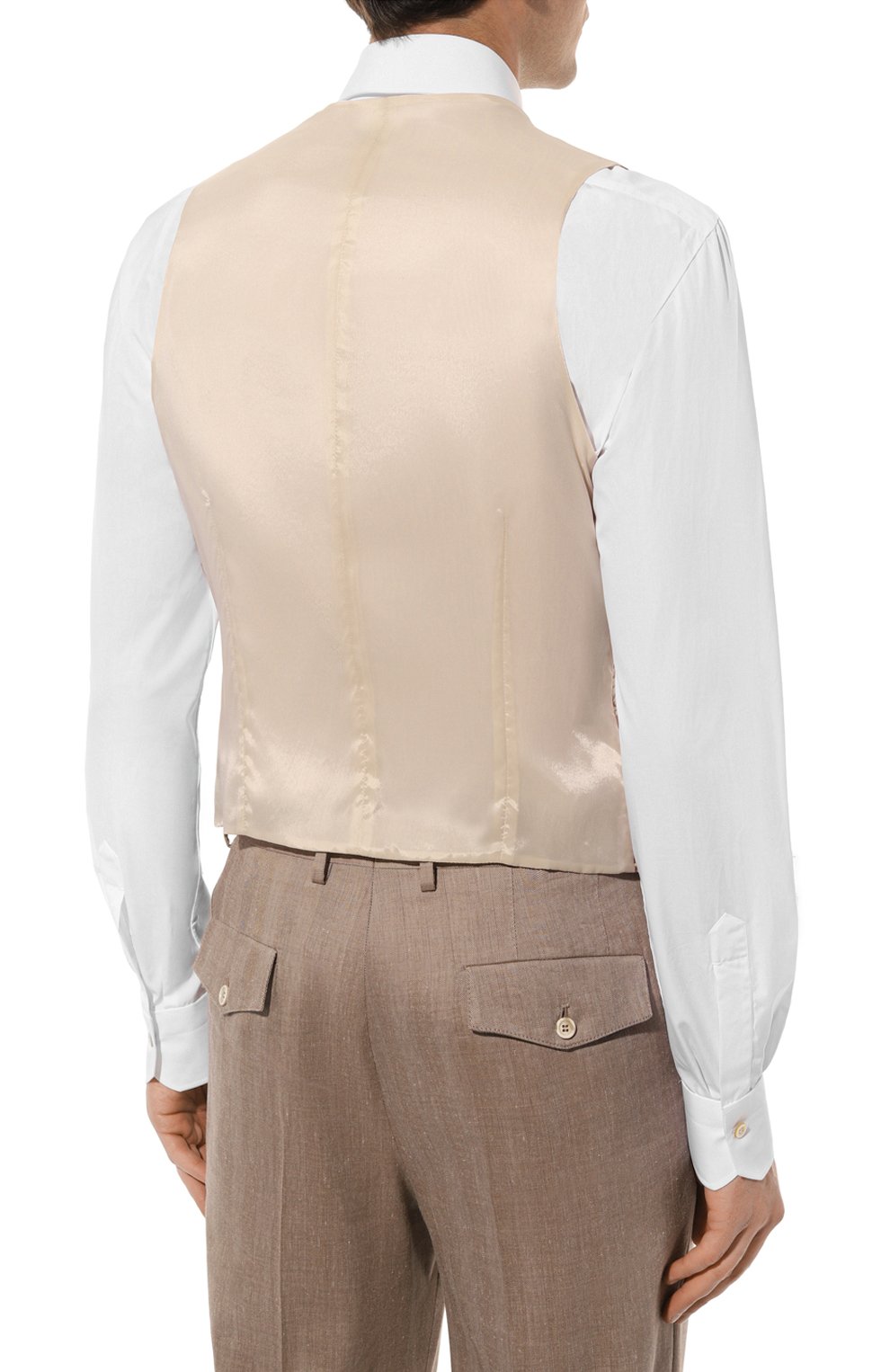 Льняной жилет GIORGIO ARMANI, арт. 4SGGK06D/T04Z5, фото 4