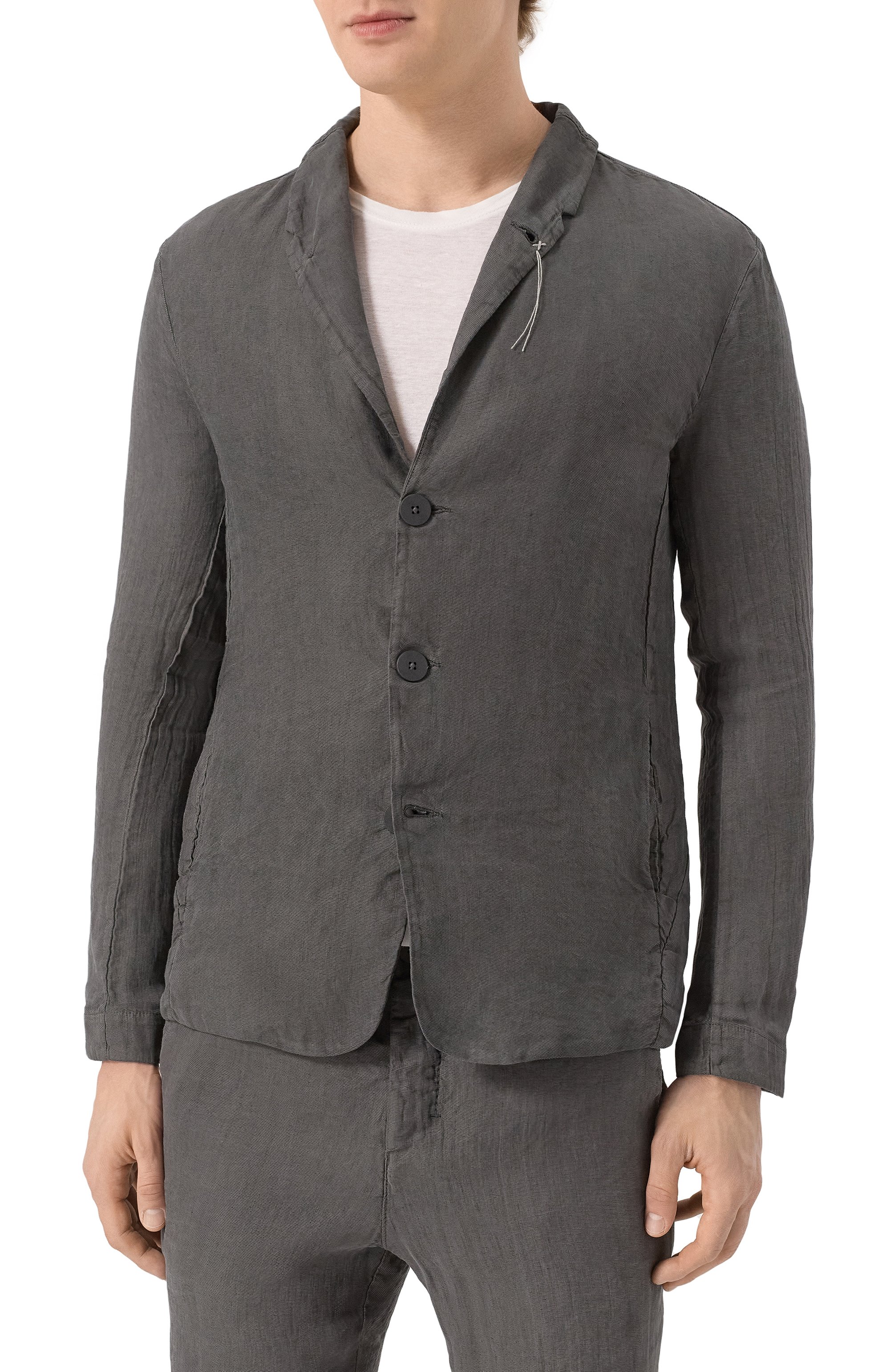 Льняной пиджак TRANSIT, арт. CFUTRZH171, фото 5