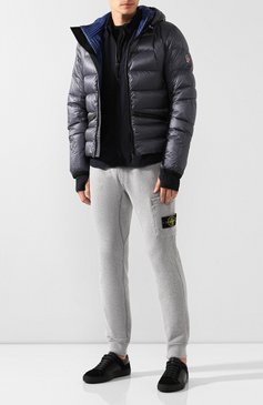 Мужская пуховик mouthe MONCLER GRENOBLE темно-серого цвета, арт. E2-097-41381-85-53071 | Фото 2 (Материал подклада: Синтетический материал; Материал утеплителя: Пух и перо; Статус проверки: Проверена категория; Материал внешний: Синтетический материал; Мужское Кросс-КТ: Пуховик-верхняя одежда, Верхняя одежда; Рукава: Длинные; Длина (верхняя одежда): Короткие; Кросс-КТ: Пуховик, Куртка, другое; Материал сплава: Проставлено; Драгоценные камни: Проставлено; Стили: Кэжуэл)