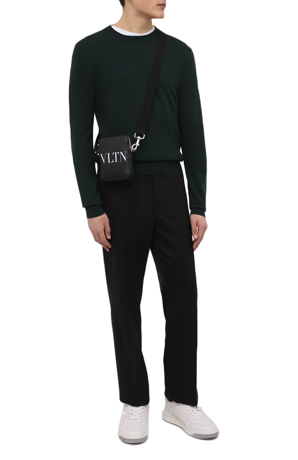 Кожаная сумка vltn VALENTINO, арт. XY2B0943/WJW, фото 3