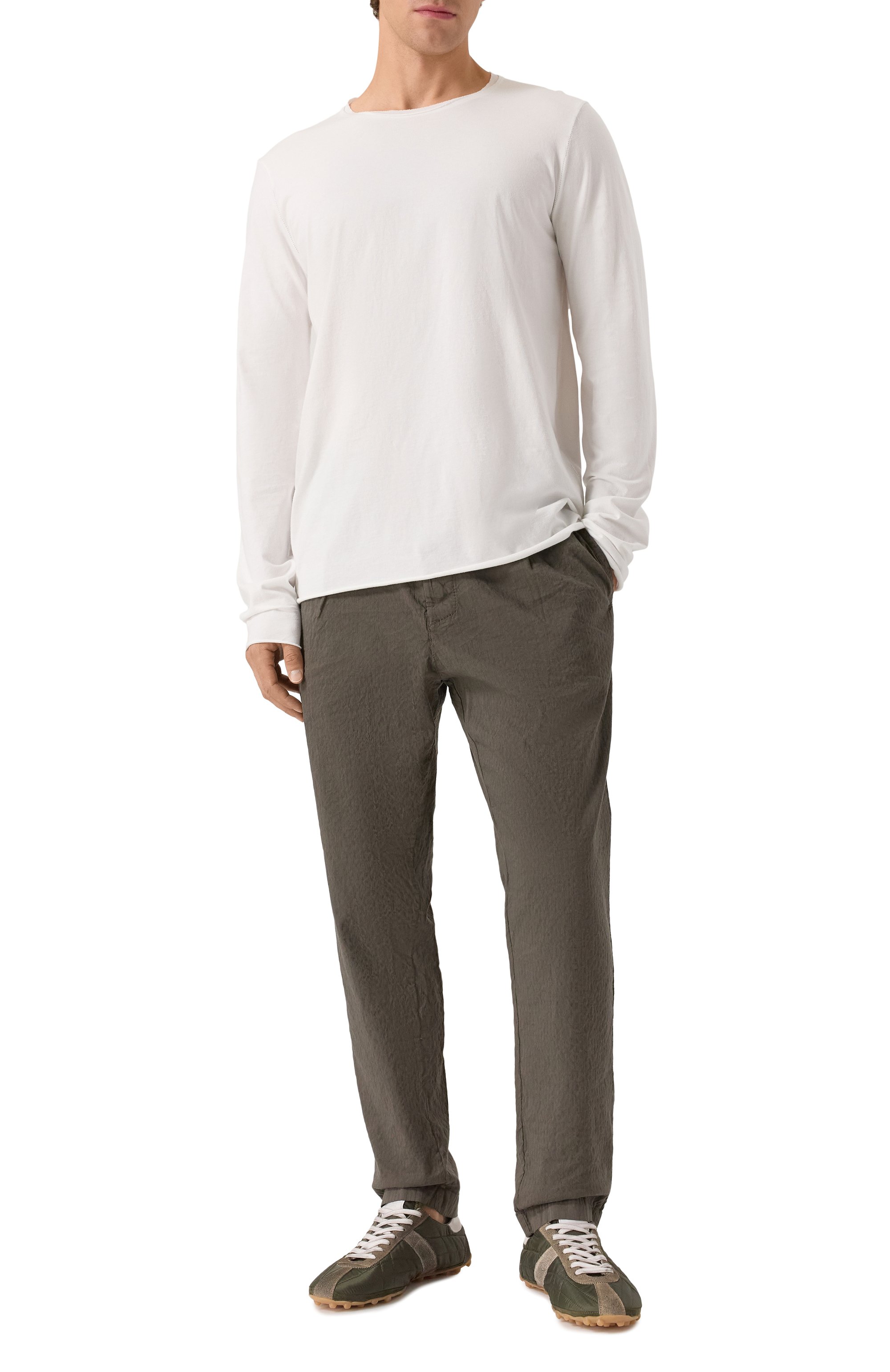 Брюки из хлопка и льна TRANSIT, арт. CFUTRWJ191, фото 2