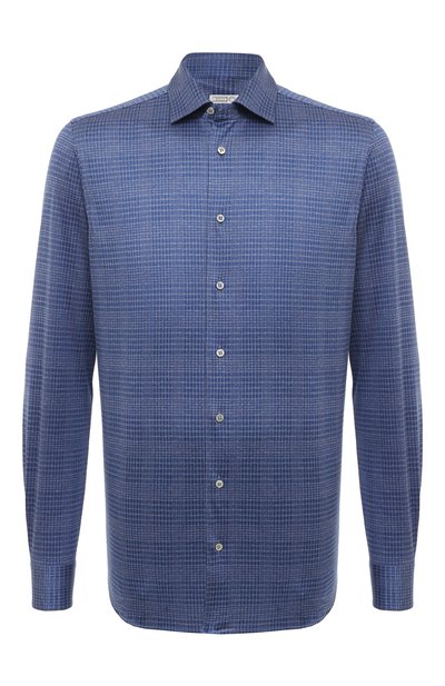 Мужская хлопковая рубашка ZILLI, арт. CLAF01ZS56068ZS00DF06